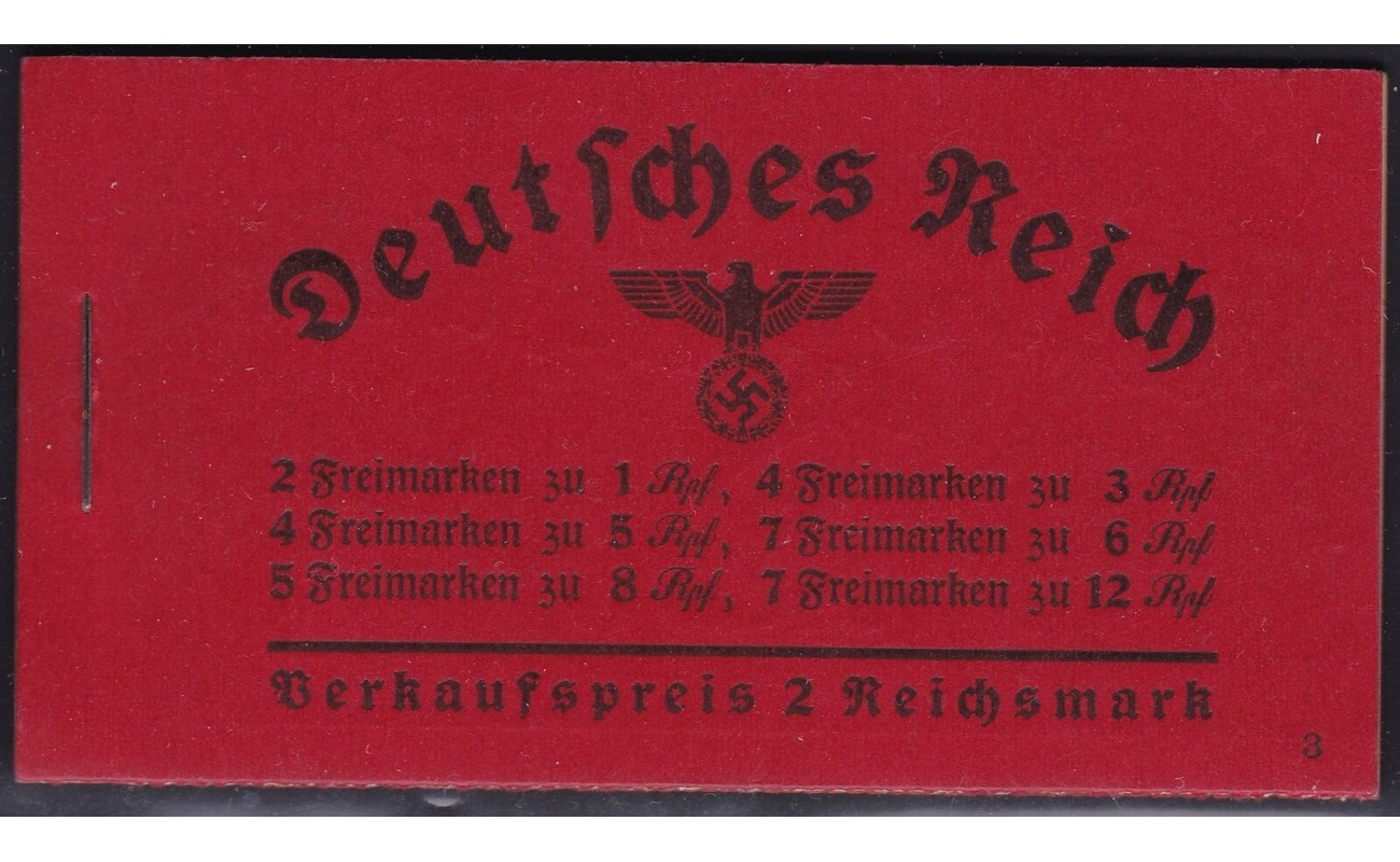 1936 Germania - Deutsches Reich, Michel Hindenburg , MH 36 , MNH**