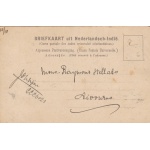 1910 INDIE OLANDESI/NEDERLANDSCH INDIE/INDE NEERLANDAISE - Cartolina per l'Italia (Livorno) VIAGGIATA