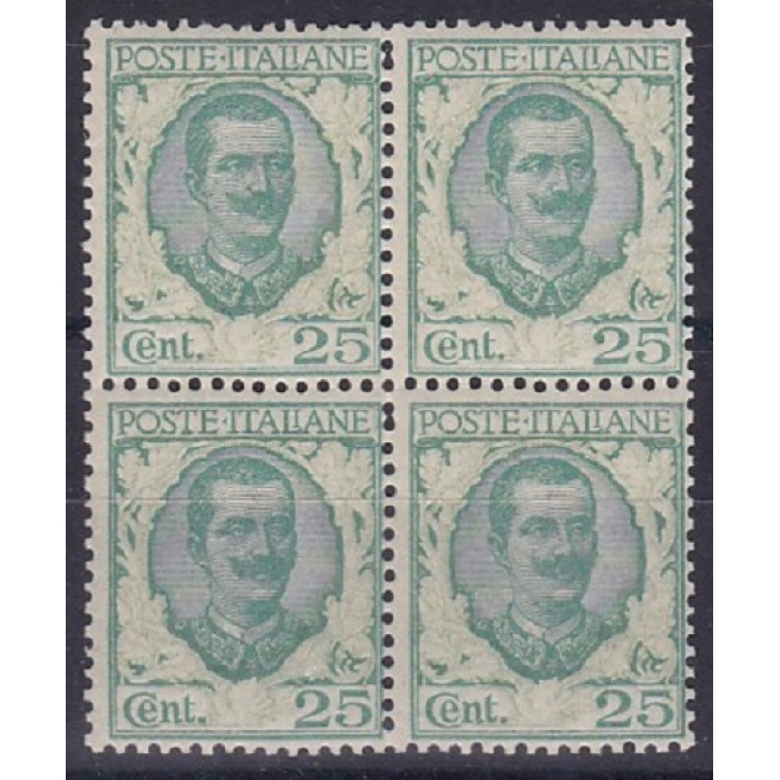 1926 Italia - Regno - n° 200 Blocco di 20 MNH/**