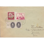 1951 Germania Orientale/DDR - Lettera commerciale in tariffa da Berlino per Brindisi NON COMUNE