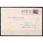 1951 TRIESTE A - n° 64 su lettera commerciale con annullo speciale ERP