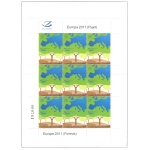 2011 EUROPA CEPT Albania,  1 Minifoglio di 9 serie , Le Foreste , MNH**