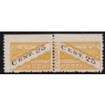 1946 SAN MARINO, Pacchi Postali n° 19/IIea  25c. giallo e nero  MLH/*