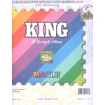 2018 San Marino , francobolli nuovi , Annata Completa 26 valori + 4 Foglietti -  MNH** + Fogli Aggiornamento Marini King