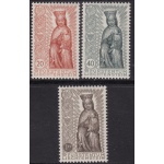1954 LIECHTENSTEIN, n° 291/293 Anno Mariano  MNH/**