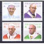 2019 Vaticano -  Papa Francesco 4 valori - MNH**