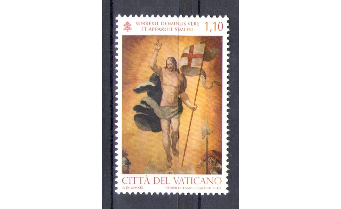 2019 Vaticano - Pasqua 1 valore MNH**