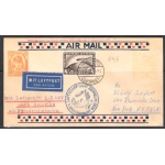 1929 GERMANIA  - AMERIKAFAHRT 15.5 Friedrichshafen - New York  Sieger 26 A