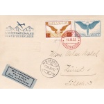 1935 SVIZZERA , Posta Aerea a vela SF 35.5