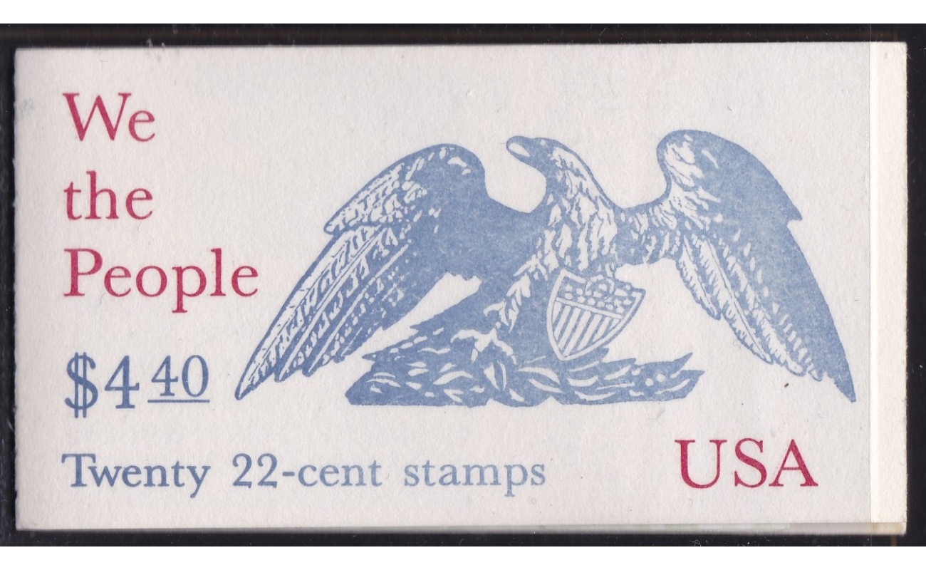1978 Stati Uniti - LIBRETTO n° 123 Copertina tariffa A testo arancione MNH/**