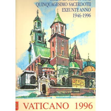1996 Vaticano Raccolta annuale delle emissioni Filateliche - francobolli nuovi all'interno - MNH**