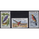1960 FEDERAZIONE DEL MALI Uccelli Posta Aerea n. 2/4 -3 valori MNH**