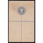 1895/96 ZANZIBAR, Raccomandata dall' India con sovrastampa  'ZANZIBAR' HG 1