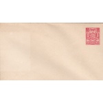 1904 ZANZIBAR, Busta HG 8 Stemma 1 Anna carminio rosa MOLTO RARO
