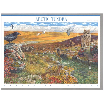 2003 Stati Uniti , USA , Natura Tundra Artica - Artic Tundra Minifoglio 10 valori MNH**