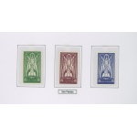 1937 IRLANDA, n. 68/70 serie di 3 valori MNH** San Patrizio