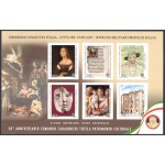 2019 REPUBBLICA , 50° Anniversario Carabinieri Tutela Patrimonio Culturale , Foglietto composto da 6 valori, Emissione Congiunta ,nuovo  e perfetto MNH**