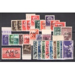 1945-47 VENEZIA GIULIA - AMG VG , Amministrazione Americana della Venezia Giulia, COLLEZIONE completa 31 valori - MNH**