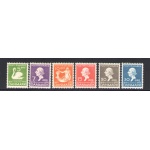 1935 DANIMARCA ,   Centenario della Pubblicazione dei racconti di H.C. Andersen, n° 229/234 - 6 valori MNH**