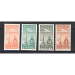 1934 DANIMARCA ,   Posta Aerea, Aereo in volo, n. 7/10 - 4 valori - MNH**