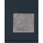 1852 Stato Pontificio, 6 baj lilla grigio n° 7A Firma Sorani MNH**