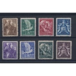 1938 Vaticano, Posta Aerea A1/A8 , Soggetti Vari 8 valori, MNH**