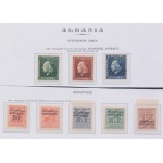 1940 Albania, Occupazione Greca, n° 1/17 + 18/20 + Segnatasse 1/5 ,serie di 25 valori , MNH**