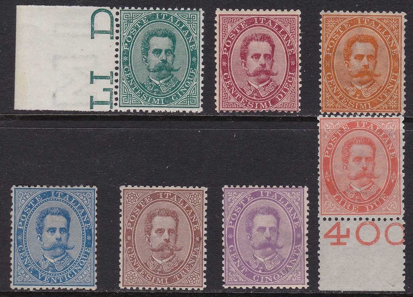 1852 Modena, # 4A, 25 cent verde Ritirato e non venduto, MNH**