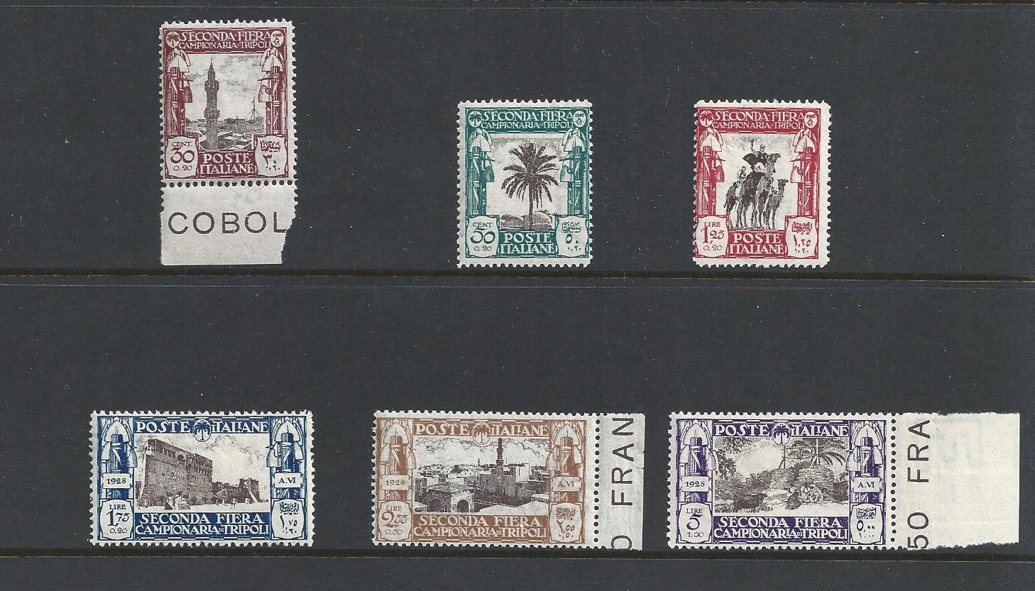 1926 Libia, Espressi # 9-10, MNH** Ottima Centratura