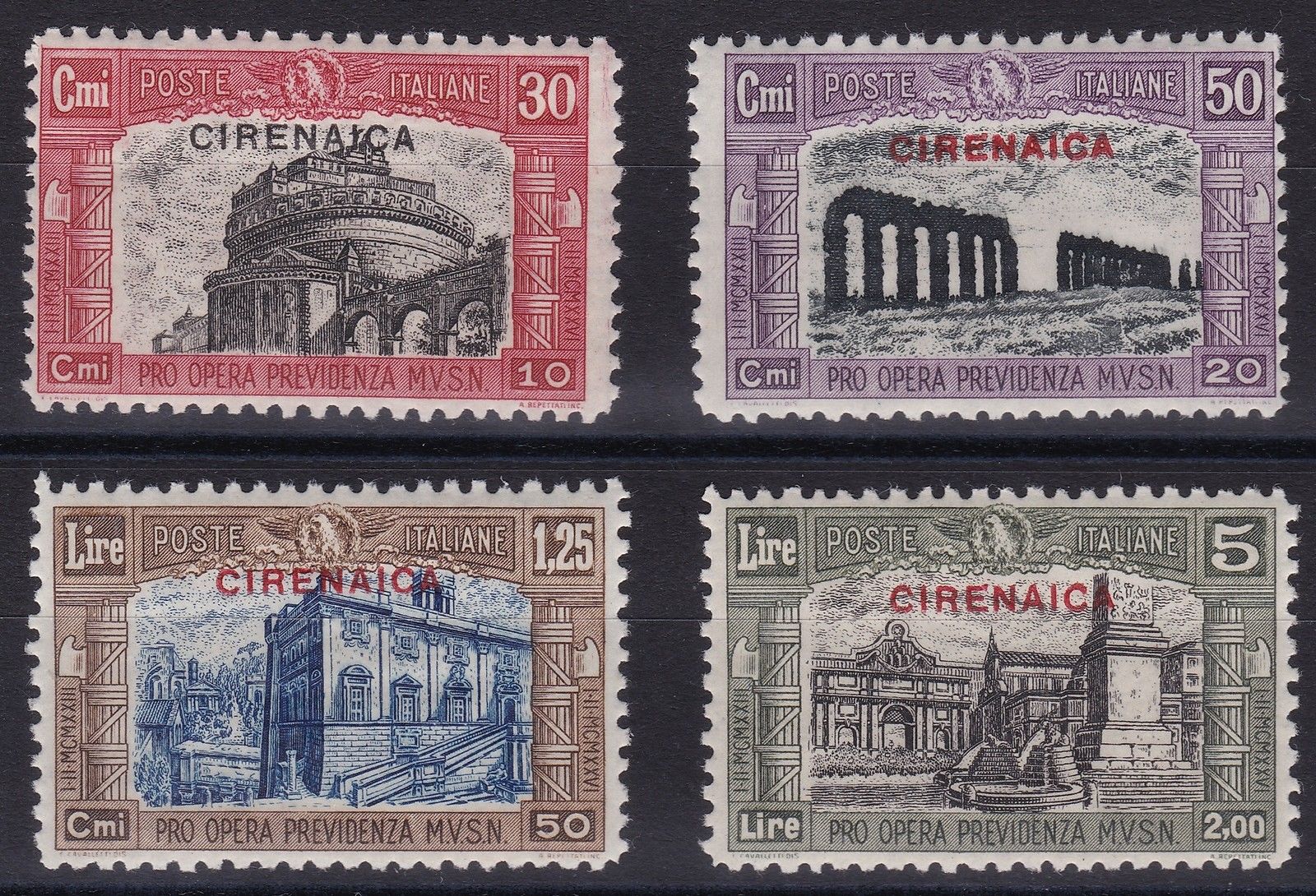 1926 Libia, Espressi # 9-10, MNH** Ottima Centratura