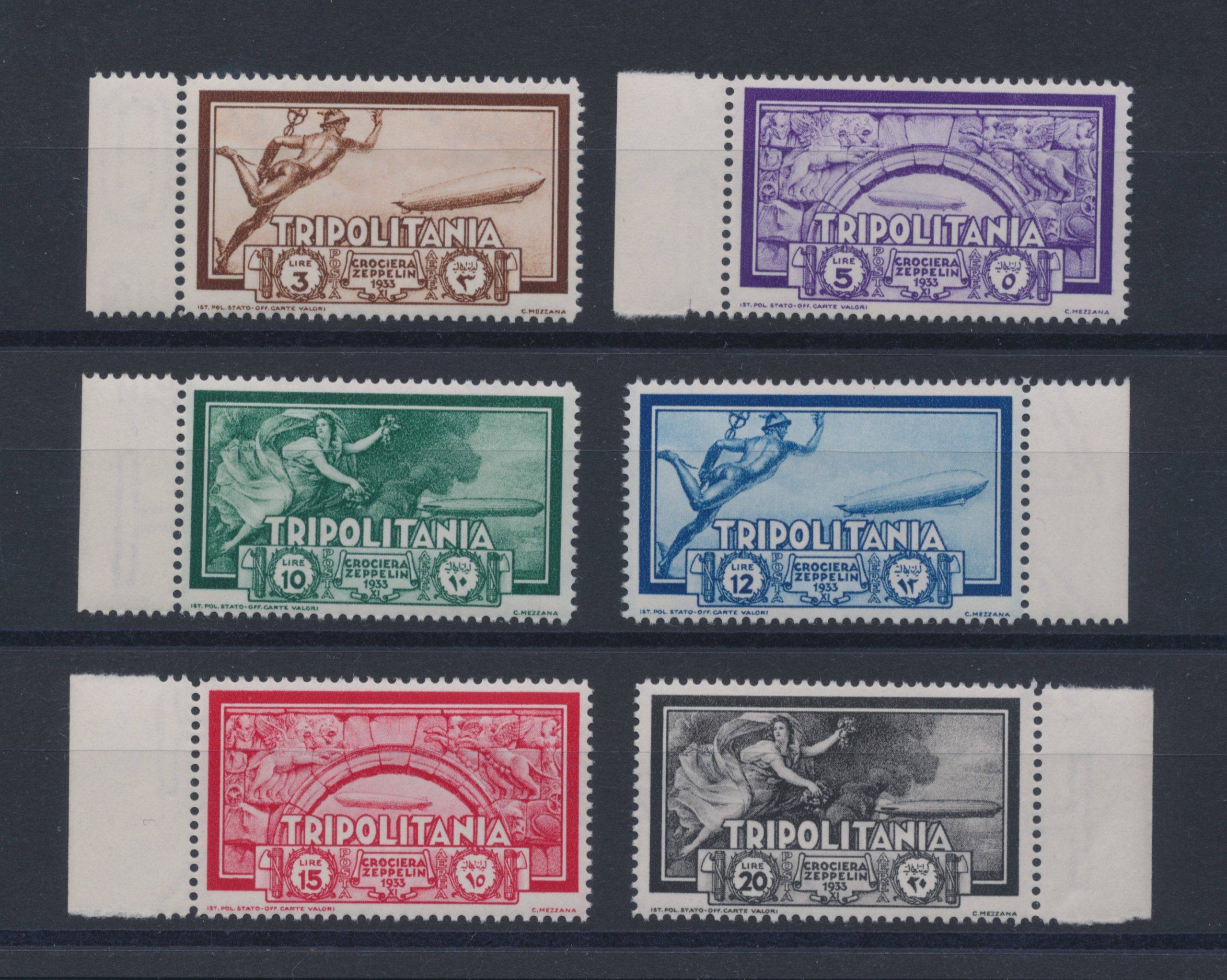 1926 Libia, Espressi # 9-10, MNH** Ottima Centratura