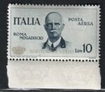 1934 Italia, Regno, Servizio Aereo, 10 Lire Ardesia Coroncina, MNH**