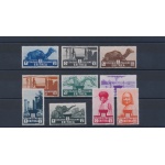 1933 ERITREA , Soggetti Africani , n° 203/212 ,  10 valori  MNH**