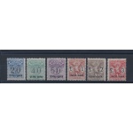 1925 Oltre Giuba - Segnatasse per Vaglia - 6 valori n° 1/6 , discreta /ottima centratura , MNH**