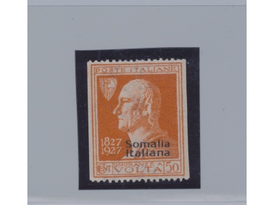 1927 SOMALIA - Volta , non dentellato verticalmente , n° 110f , MNH**