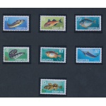1967 ALBANIA ,  Pesci , n° 1131/37 , MNH**