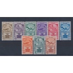 1933 COLONIE ITALIANE , Cinquantenario Eritreo , n° 23/31 , Solo Posta Ordinaria , MLH*