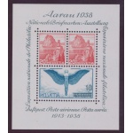 1938 SVIZZERA , BF n° 4 , Esposizione filatelica di Aarau ,  MH*