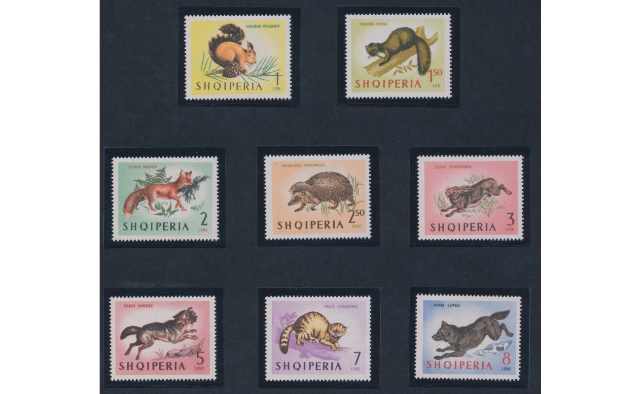 1964 ALBANIA ,   Animali , n° 815/22 , MNH**