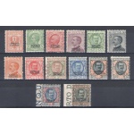 1926-30 SOMALIA - Francobolli d'Italia soprastampati Somalia Italiana , n° 92/104 , 14 valori , Nuovi Gomma integra ed originale , MNH**