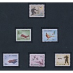 1965 ALBANIA ,   Caccia - Animali , n° 982/87 , MNH**
