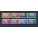 1941 Africa Orientale Italiana, Fratellanza d'Armi ,n° 34/40 + A21, serie di 8 valori , MNH**