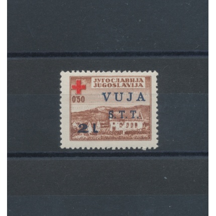 1948 TRIESTE B, n° 4 - Pro Croce rossa , 1 valore , MNH**