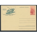 1953 Repubblica - C 152 - Cartolina Postale , L 20 rosso - Leonardo - Nuovo
