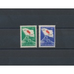 1951 TRIESTE B, n° 39/40 , Croce Rossa , 2 valori ,  MLH* - Linguellati/Hinged