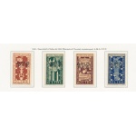1949 TRIESTE A - Biennale di Venezia, La serie completa , n° 35/38 , MNH**