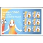 2020 Repubblica Italiana , Minifoglio Sanremo , nuovo e perfetto , MNH**