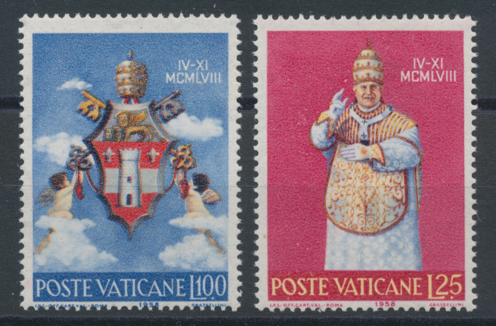 2018 Vaticano, Annata completa 28 valori + 4 Foglietti + 1 Libretto, MNH **