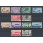 1933 Colonie Italiane - Giri Coloniali - Zeppelin - 12 valori , nuovi e perfetti , MNH**