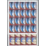 2002 Onu Ginevra "Unesco Patrimonio Mondiale Italia" Emissione Congiunta n° 2682/2683 - 2 Minifogli di 20 serie -  MNH**
